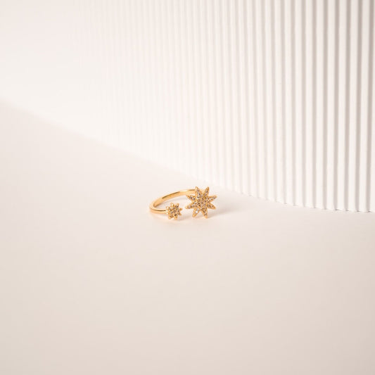 Stars Adjustable Ring