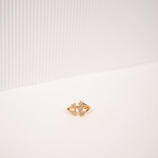 Star Dust Adjustable Ring