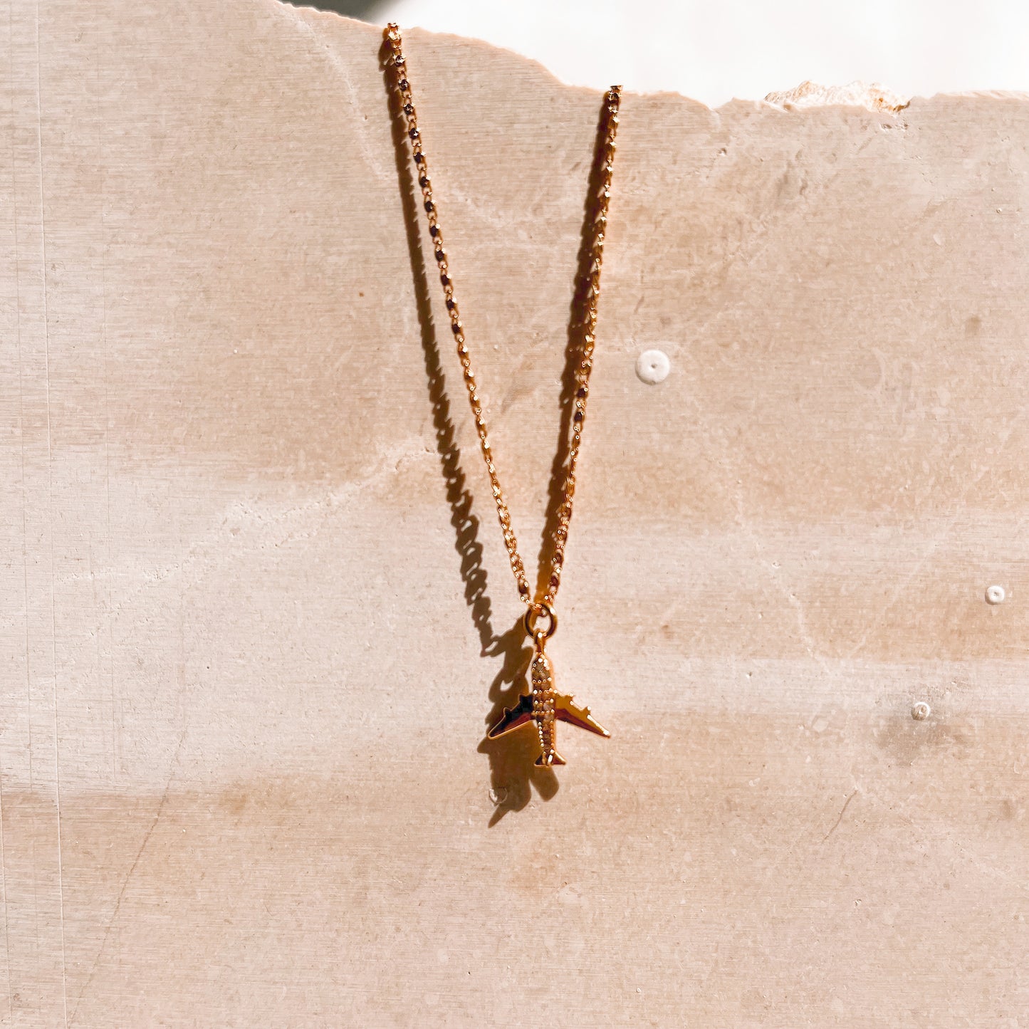 Mini Airplane Necklace