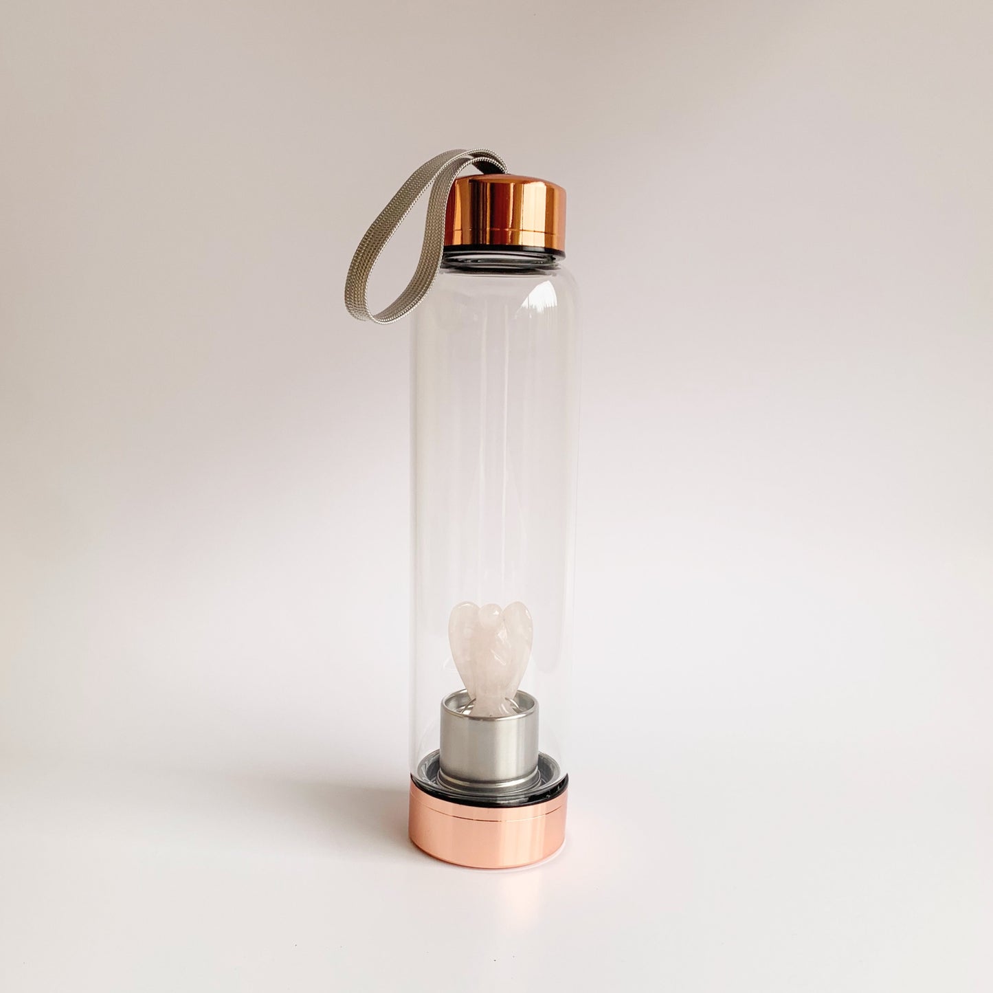 Angel Quartz Stone Bottle