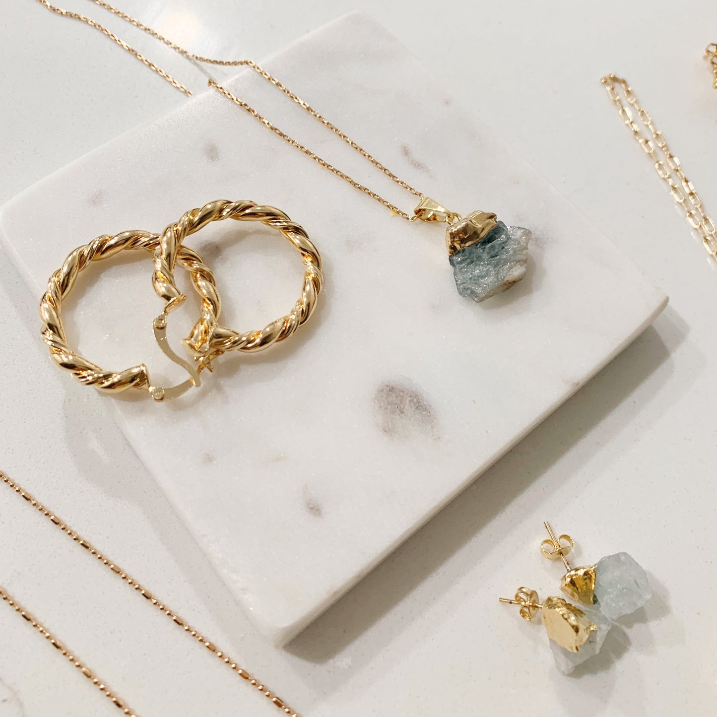 Aquamarine Necklace 