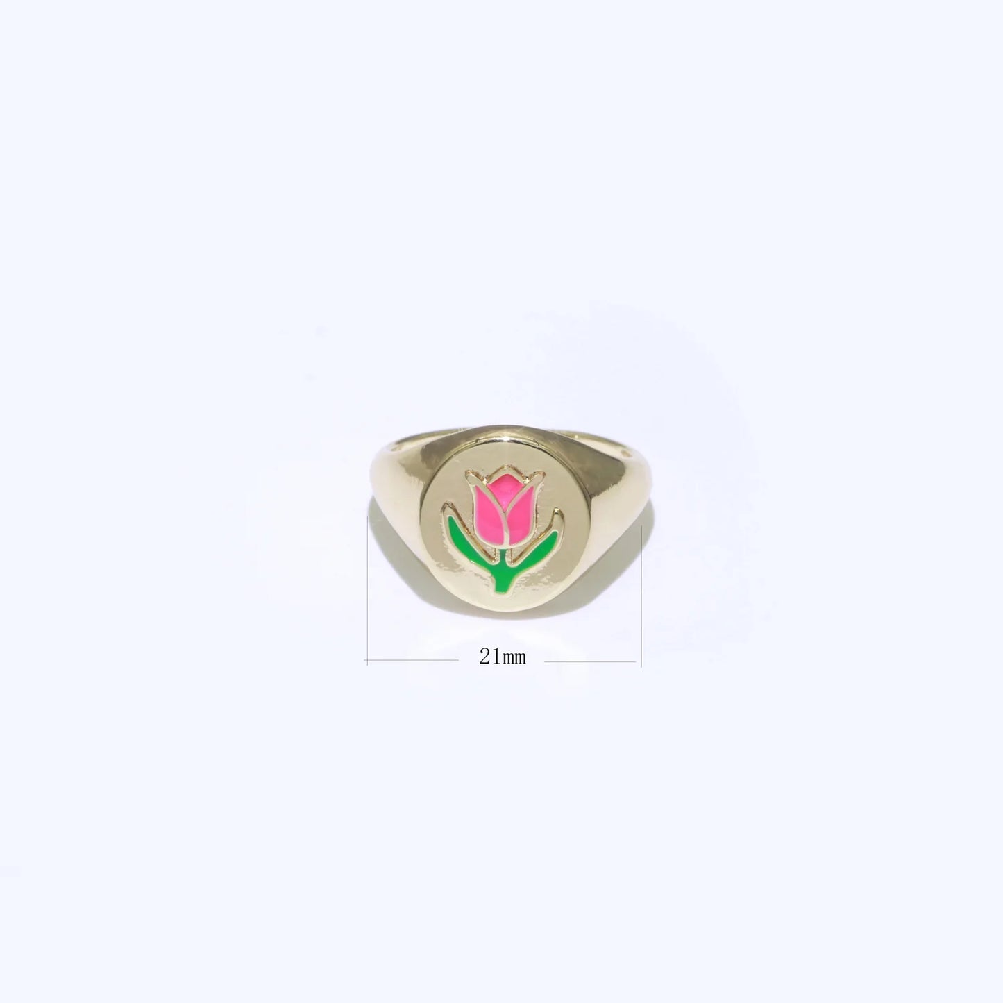 Flower Adjustable Ring